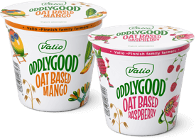 Valio Oddlygood® Oat-based yogurt alternatives